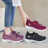 Soft Sole Elastic Breathable Mom Flyknit Shoes