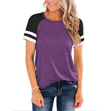 Solid Crew Neck T-Shirt