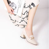 Square Toe Chunky Loafers