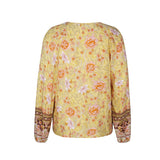 Romantic Holiday Print Shirt