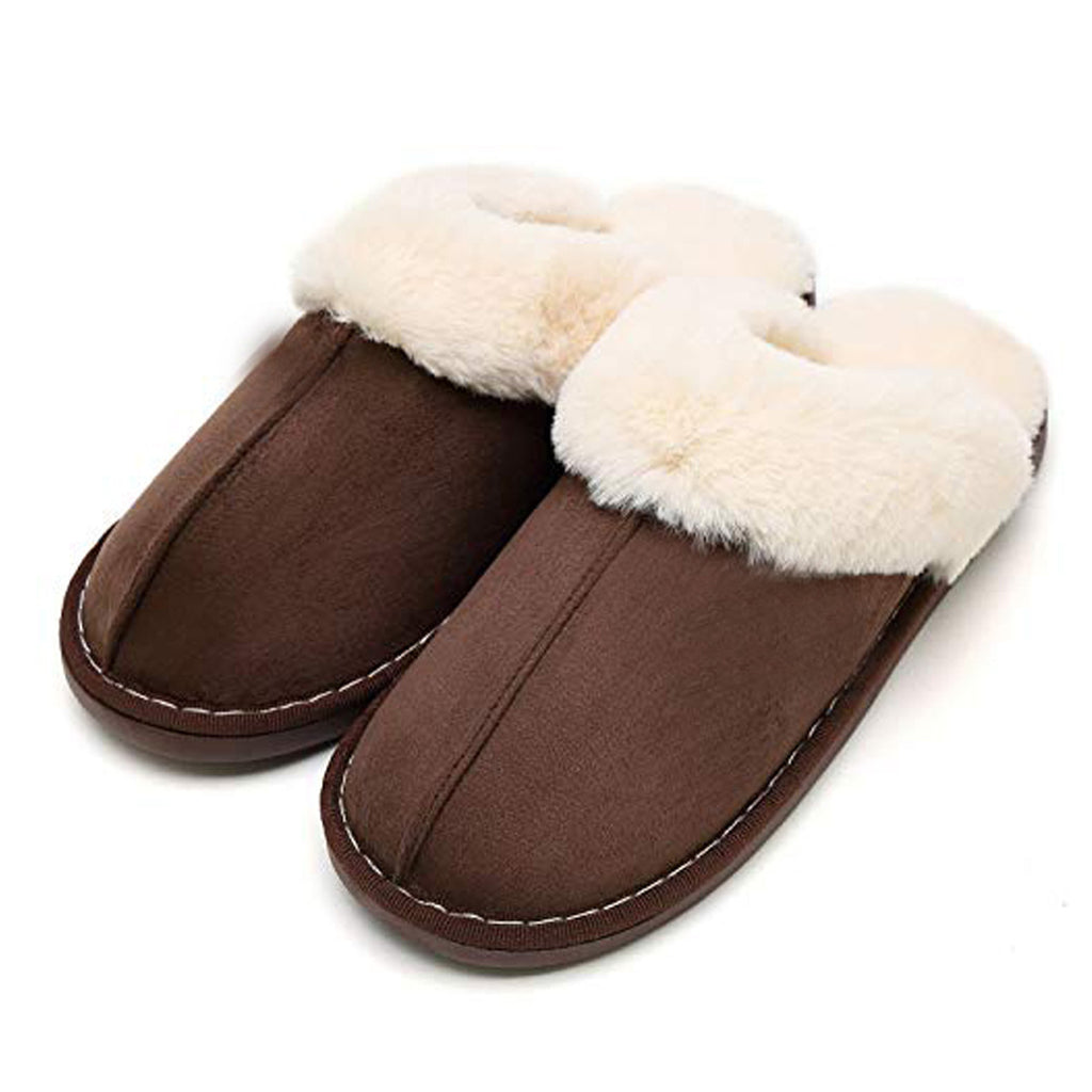 Unisex Indoor Warm Fleece Slippers
