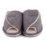 Unisex Velcro Adjustable Open Slippers