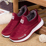 Waterproof Winter Women's Casual Flat Boots