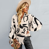 Women's Long Sleeve Button-Up Shirt