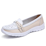 Women's Elegant Cutout Loafers
