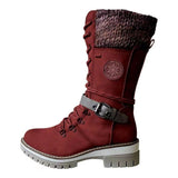 Women’s Knee High Lace-Up Boots