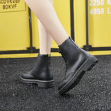 Women's Lace up Ankle Cuff Boots