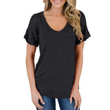 Short Sleeve V-Neck Shirt
