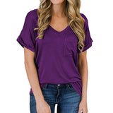 Short Sleeve V-Neck Shirt