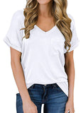 Short Sleeve V-Neck Shirt