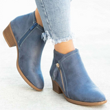 Women's Side Zip Ankle Boots