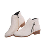 Women's Side Zip Ankle Boots