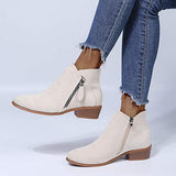 Women's Side Zip Ankle Boots