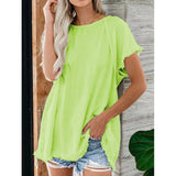 Tassel Trim Short Sleeve T-Shirt