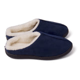 Wool Faux Plush Lined Slippers