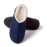 Wool Faux Plush Lined Slippers